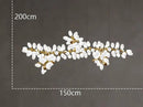 Axyaa Modern LED Ceiling Lamp Chandelier for Bedroom and Dining Room Lighting