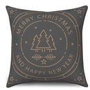 Axyaa Geometric Christmas New Year Pattern Cushion Cover for Sofa Bedroom Car