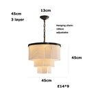2025 Trendy Black Led Chandelier by Axyaa for Living Dining Room
