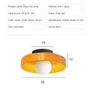 Axyaa Single Head G9 Glass Ceiling Light for Living Room, Bedroom, Hallway