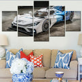 Axyaa Cars Racing Concept 2025 Canvas Wall Art Set