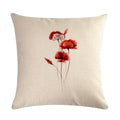 Axyaa Linen Pillowcase: Soft Printed Cover for Sofa, Car, or Home Décor