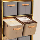 Axyaa Foldable Storage Bags - Closet and Drawer Organizer for Clothes, Toys, and More