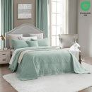 Axyaa King Size Reversible Bedspread Set - Lightweight with Real Stitching