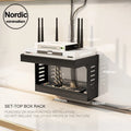 Axyaa Router Rack Shelf for Wifi Routers & Remote Control Storage