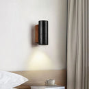 Axyaa Modern Black Stone Wabi Sabi Wall Lamp LED Sconce Lights