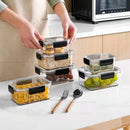 Axyaa Food Preservation Box Plastic Storage Container Refrigerator Snacks Sealed Kitchen Gadgets