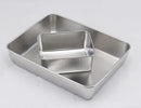 Axya Stainless Steel Deep Tray Set for Baking, Grilling, and Serving