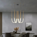 Axyaa Nordic Art Line LED Pendant Light for Home Decor