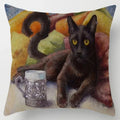 Axyaa Green Floral Pillow Cover Series for Home Office Bedroom Sofa Car Décor