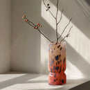 Axyaa Vintage Style Glass Vase for Hydroponic Lily - Creative Flower Holder for Living Room