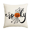Axyaa Halloween Pillowcase Cojines Funny Cushion Cover Home Sofa Decoration