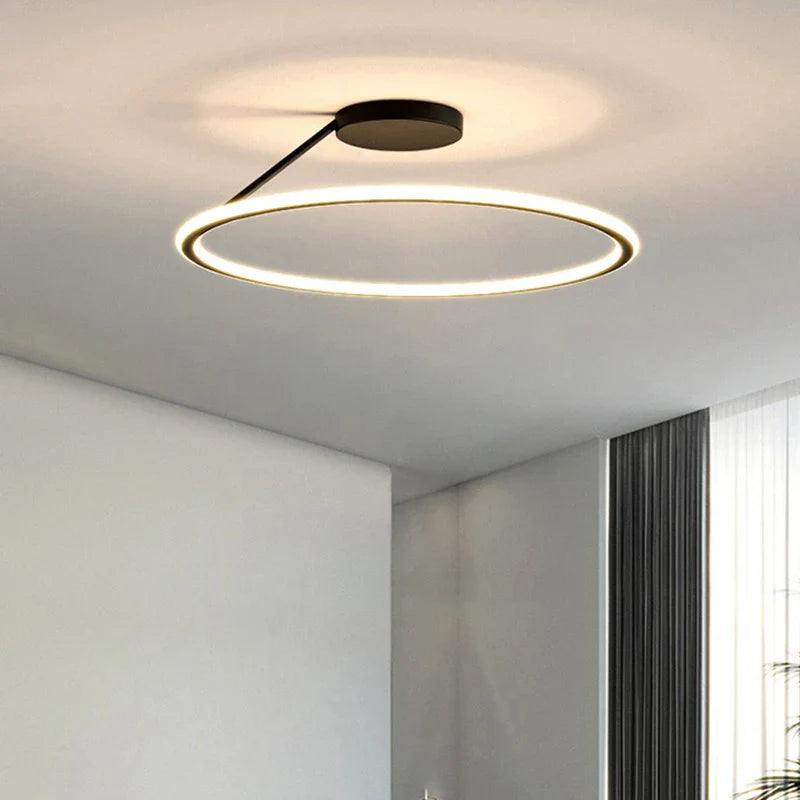 Axyaa Round LED Ceiling Chandelier for Bedroom, Dining Room & Study Room