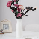 Axyaa Ceramic-Style Plastic Flower Vase for Living Room Decor & Flower Arrangements