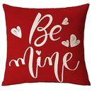 Axyaa Red Love Hug Pillowcase for Valentine's Day and Anniversaries