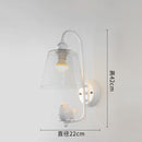 Axyaa Angel Wall Lights Music Bird Lamp Bedroom Living Room Decor