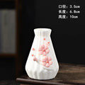 Axyaa Ceramic Mini Flower Pot Vase for Hydroponics & Aromatherapy Décor
