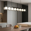 Axyaa Modern Pendant Chandelier for Dining Room, LED Ceiling Light for Living Room