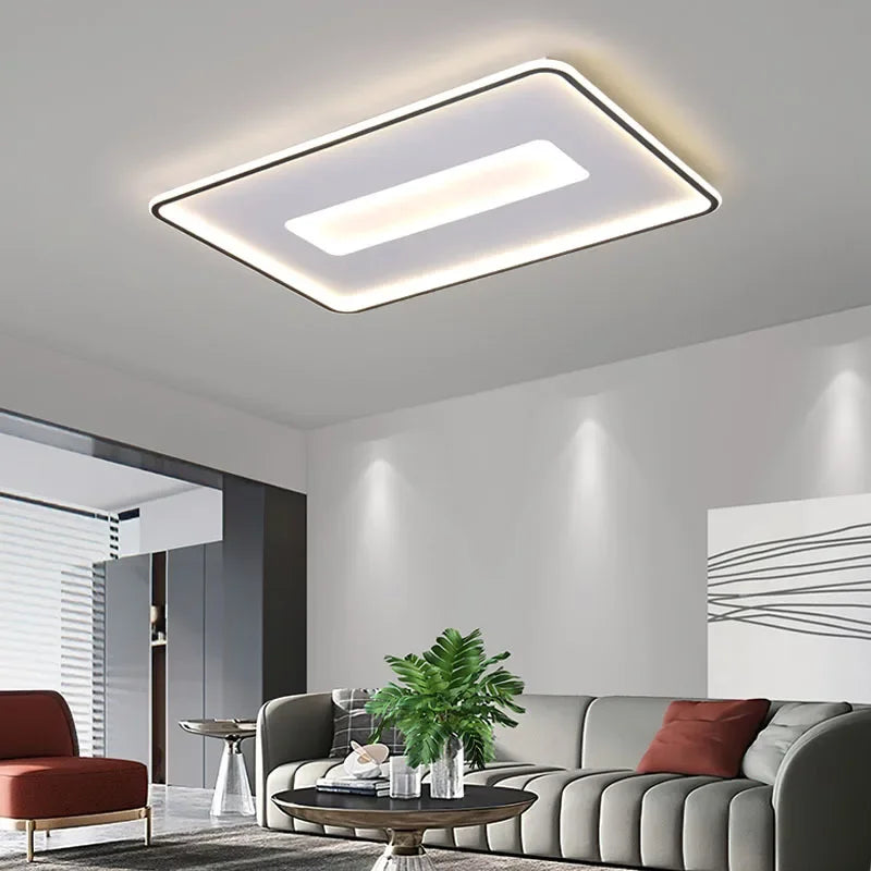 Axya LED Ceiling Light: Modern Chandelier Fixture for Home Decor Lighting