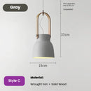Axyaa Nordic Pendant Light for Restaurants, Study, Bedroom - Minimalist Design