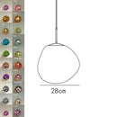 LED Lava Pendant Light by Axyaa - Geometric Design Ceiling Lamp for Home, Bar, Bedroom