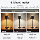 Axyaa LED Desk Lamp - Touch Dimming Metal Table Light for Home or Office