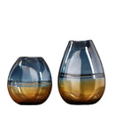 Axyaa Glass Luxury Vase for Home Decoration & Artificial Flowers