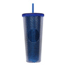 Axyaa Double Layered Straw Cup: Diamond Radiant Water, Coffee, Drinks, Mugs