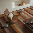 Axyaa Striped Living Room Carpet: High-grade, Fashionable, and Creative Rug for Sofa, Coffee Table