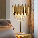 Axyaa Crystal LED Floor Lamp for Bedroom and Living Room Decoration
