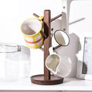 Axyaa Wooden Cup Holder Organizer for Home and Office Organization