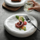 Axyaa Ceramic Sashimi Plate Set - Elegant & Versatile for Home and Restaurant Use