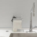 Axyaa Kitchen Supplies Storage Rack: Drain Rag Rack, Countertop Sponge Towel Holder