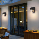 Axyaa Rotatable LED Wall Lamp - Modern Minimalist Design for Bedroom, Staircase, Balcony