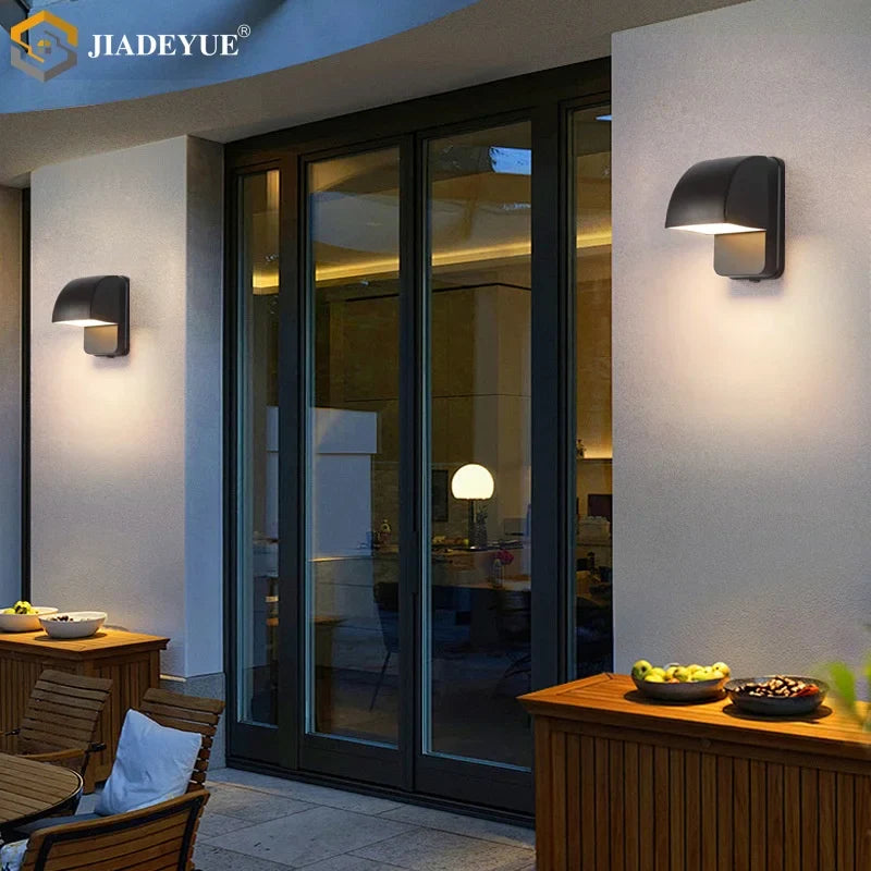 Axyaa Rotatable LED Wall Lamp - Modern Minimalist Design for Bedroom, Staircase, Balcony