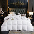 Axyaa Winter Quilted Goose Down Duvet with 100% Cotton Cover