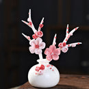 Axyaa Ceramic Mini Flower Pot Vase for Hydroponics & Aromatherapy Décor