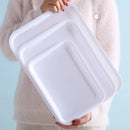 Axyaa Deepening Tray: Multifunctional Plastic Kitchen Deli Dish for Storage and Serving