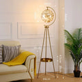 Axyaa Luxury Moon LED Floor Lamp - Nordic Minimalist Creative Art Desk Lamp