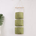 Axyaa Hanging Storage Organizer - 3 Pockets Waterproof Wall Mounted Closet Sundries Bag