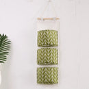 Axyaa Hanging Storage Organizer - 3 Pockets Waterproof Wall Mounted Closet Sundries Bag