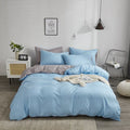 Axyaa Solid Color Matching Bed Four-Piece Set with Spring & Summer Design