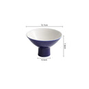 Axyaa Ceramic High Leg Dessert Bowl - Specialty Tableware for Molecular Cuisine