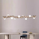 Axyaa LED Pendant Chandeliers for Modern Home Decor and Indoor Lighting