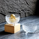 Axyaa Glass Bowl Set for Desserts, Soups, Salads - Creative Three-Legged Design