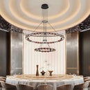 Axyaa Stainless Steel Pendant Chandelier for Modern Luxury Decor
