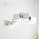 Axyaa Magic Cube LED Pendant Light for Dining Room Living Room - Samsarah Lighting
