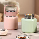 Axyaa Stainless Steel Vacuum Flask Stew Beaker, Large Capacity Insulated Lunch Box