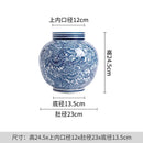 Axyaa Blue White Porcelain Ceramic Vases High-Temperature Fired Ornaments