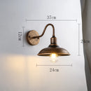 Axyaa Vintage Outdoor Lights for Balcony Terrace Garden – Waterproof & Retro Style